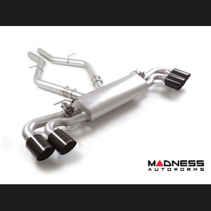 Maserati Grecale Performance Exhaust - 3.0L Trofeo - Ragazzon - Evo Line - Axle Back w/ Electronic Operated Valve - Dual Exit/ Quad Carbon Fiber Tips